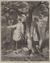 Spring Time, an April Shower
